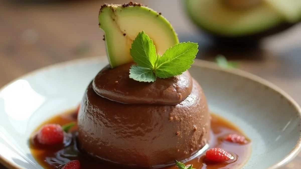 Chocolate Avocado Mousse That Actually Tastes Like Dessert