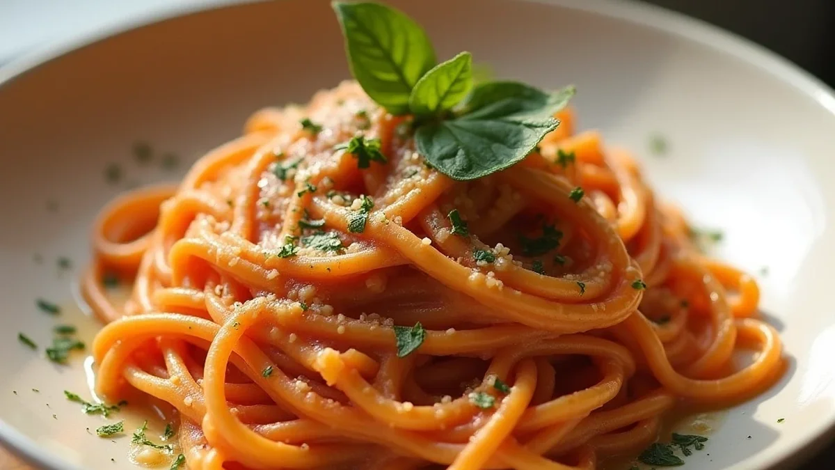 The Dreamiest Dairy-Free Creamy Tomato Pasta